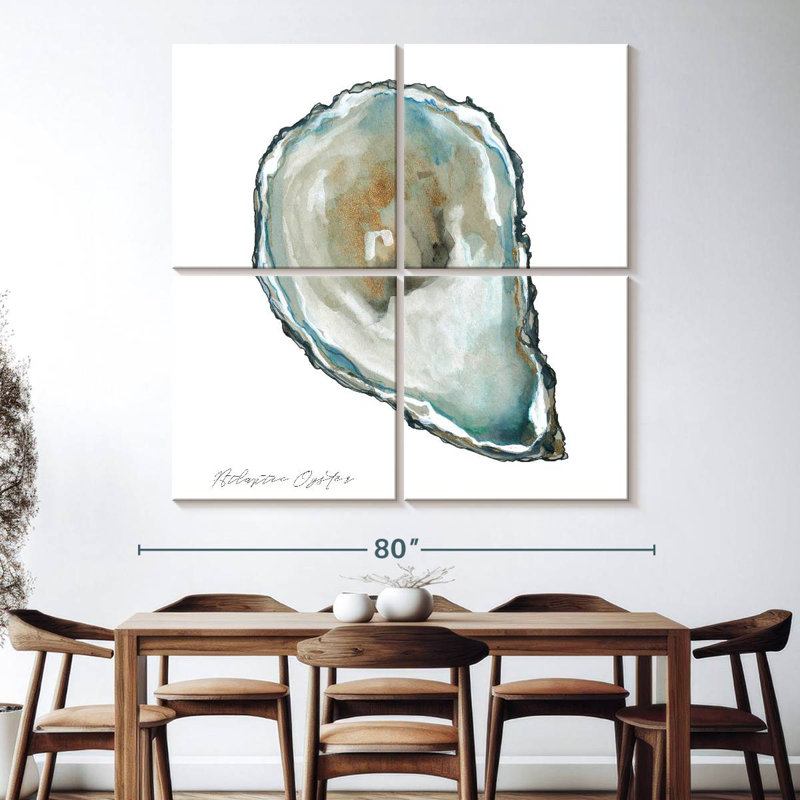 Brampt Atlantic Oyster, 74" H x 74" W