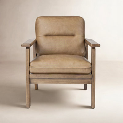 Rhurie Genuine Leather Armchair