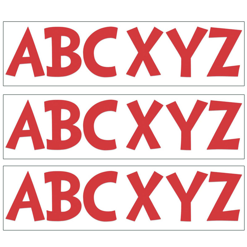 Punch Out Deco Letters