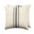 Striped Cotton Blend Reversible Throw Pillow-849757776-849757782