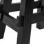 Tabouret d'appoint en bois massif rustique sans dossier de 17 po Revine-641574830
