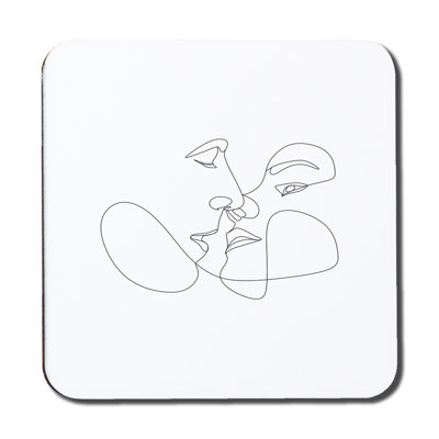 Duban Square 6 Piece Coaster Set
