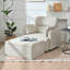 Chaise surdimensionnée avec repose-pieds avec rangement-389592260