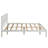 Wood Full Platform Bed Frame With Headboard, Slat Support And No Box Spring Needed, Espresso-1649191810