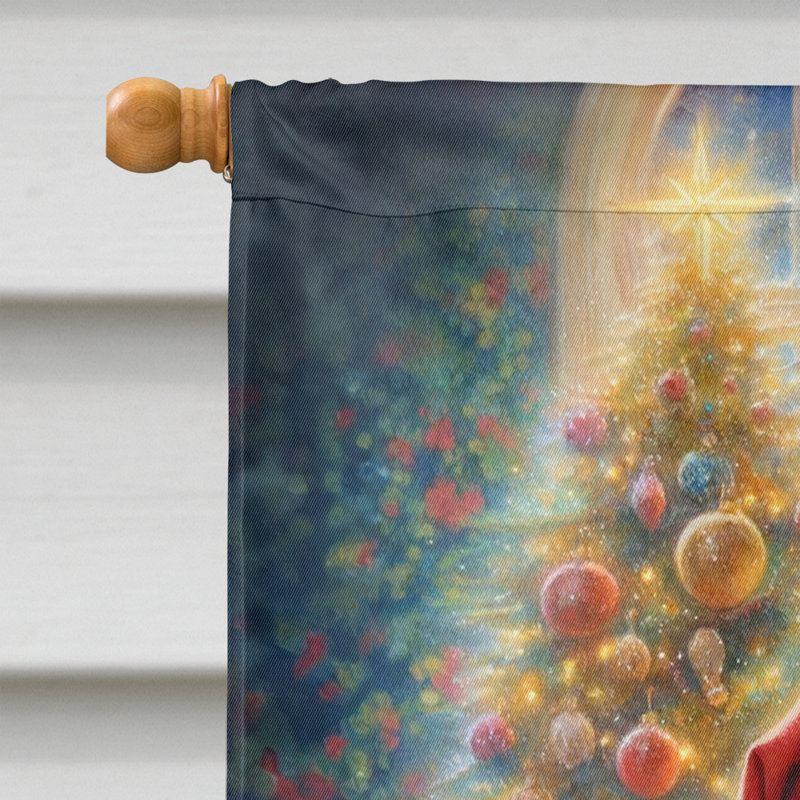 Double Sided 40'' H x 28'' W Polyester Animal House Flag