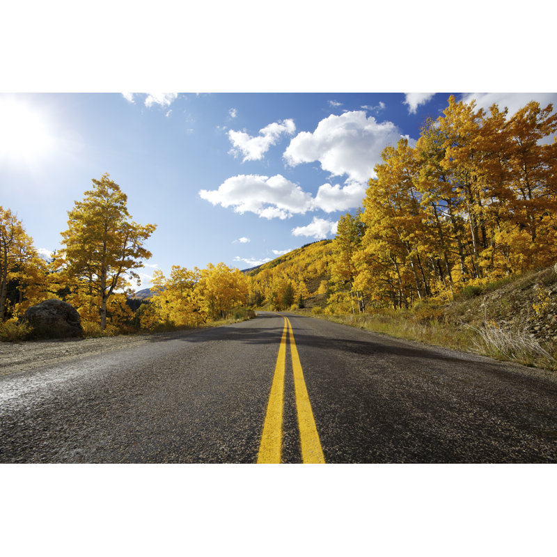 «Autumn Highway» par Beklaus, H 8 po x l 12 po