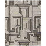 Gansett Modern Geometric, Tan/Brown Area Rug
