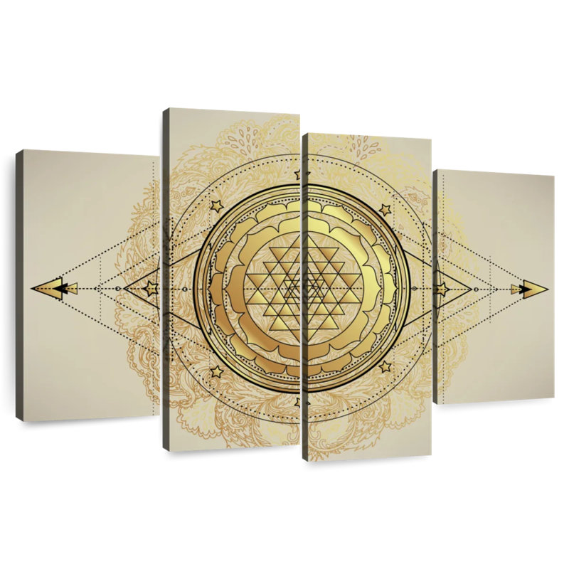 Adella sri Yantra, H 48 po x l 75 po