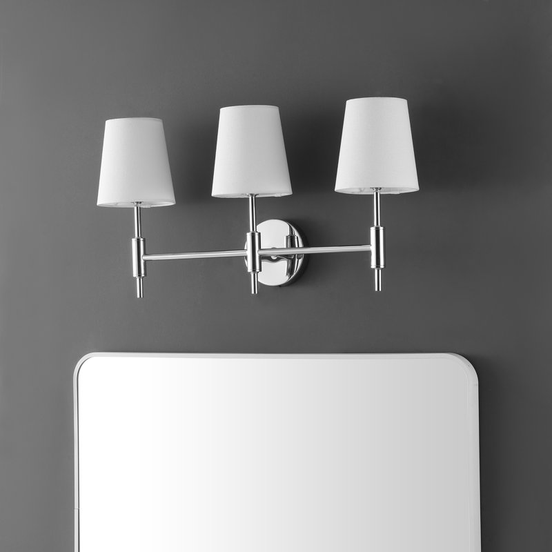 Applique murale en fer Mabifa, Chrome