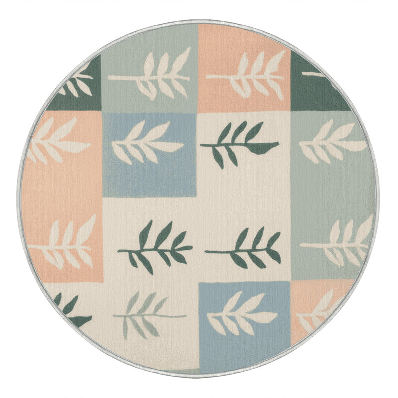 Autumn Harmony Rug, Round 3'