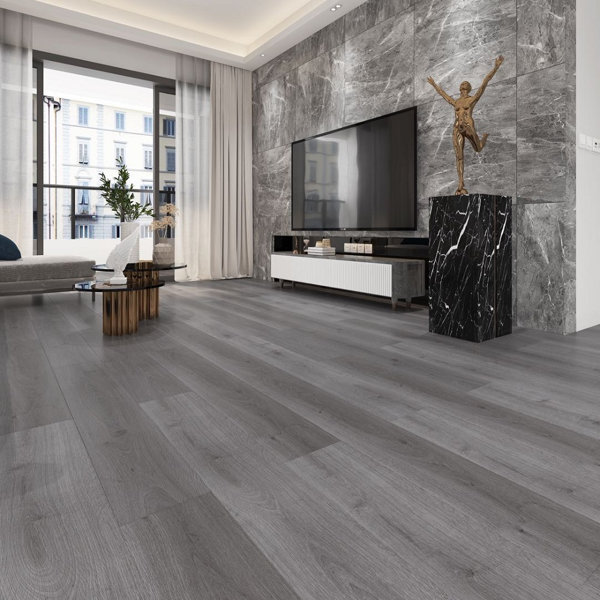 LVP, CHATEAU GRAY - FLOORS  Grey vinyl plank flooring, Vinyl plank  flooring basement, Vinyl flooring for basement