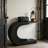 Stylish Hallway Table,Console Table,C-Shaped Accent Table
