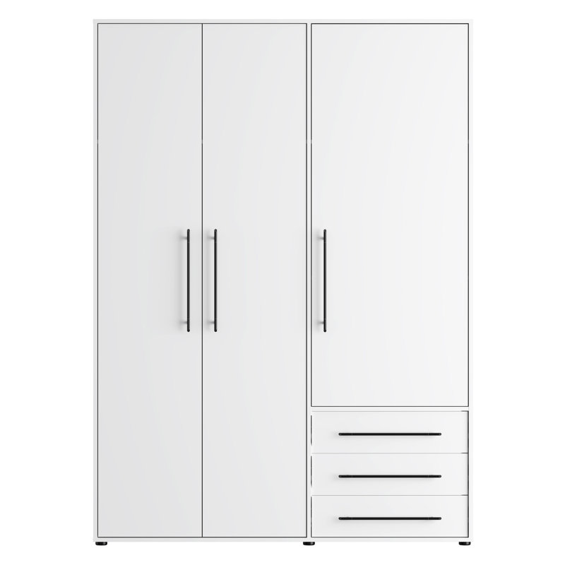 Mokkaro 3 Door Wardrobe