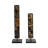 Decorative Geometric Column Sculptures with Square Accents-1983282964