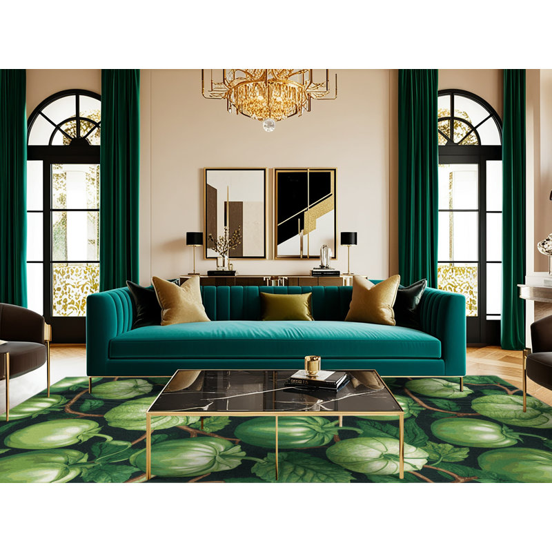  Tapis lavable Tomatillo, Rectangulaire 8 pi x 10 pi