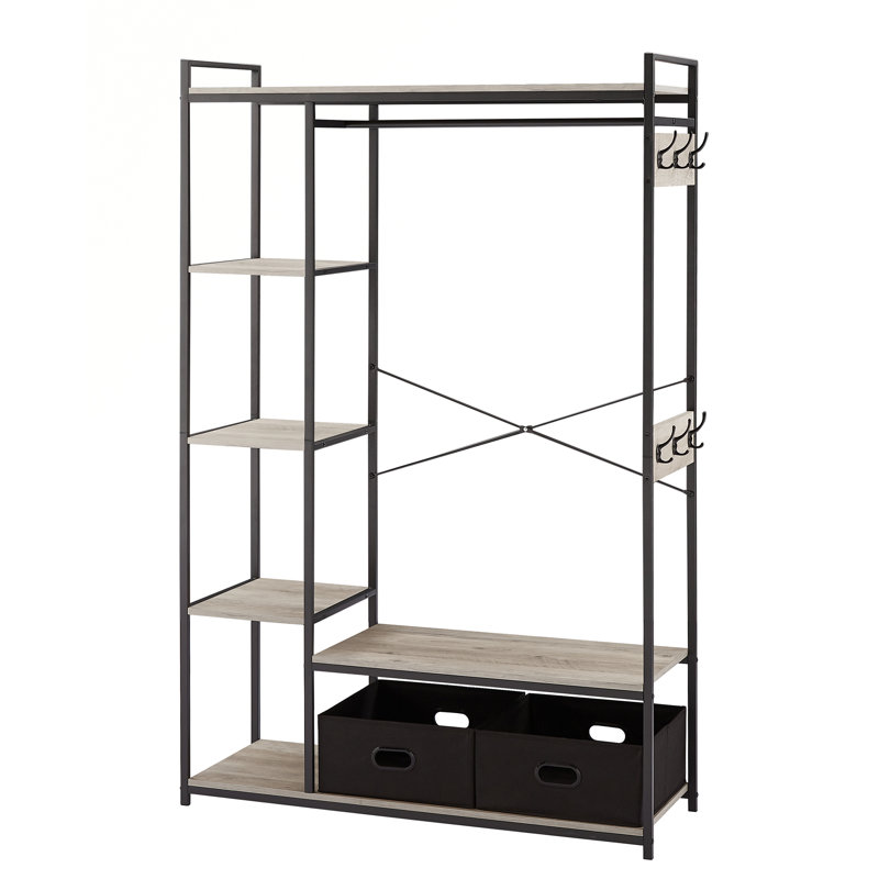 Cabinet décoratif, gris