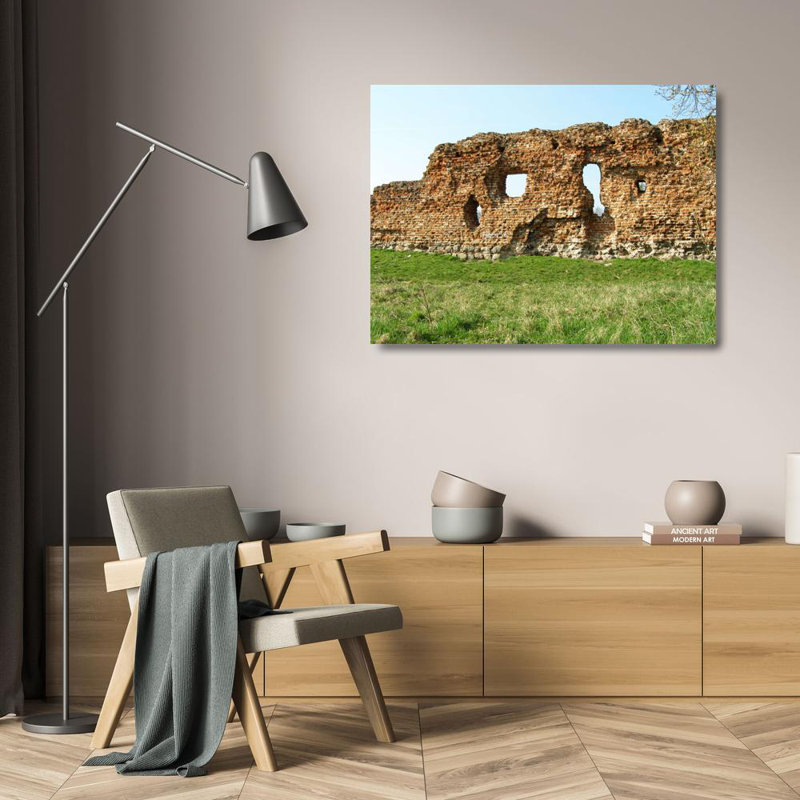 Ruines du château de szubin, H 18 po x l 24 po