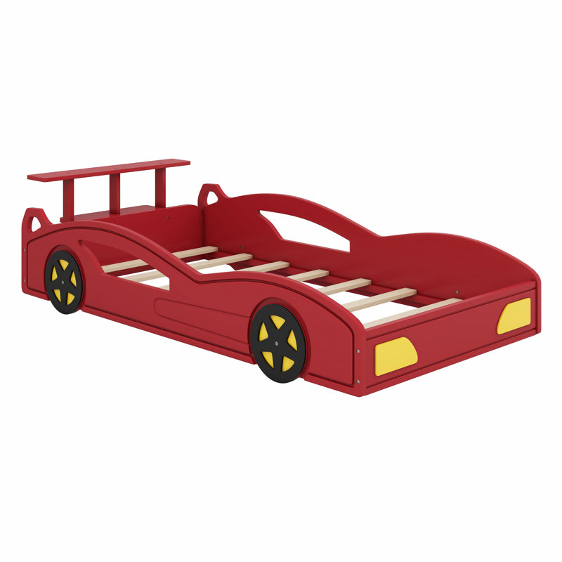Aleesia Storage Bed, Red