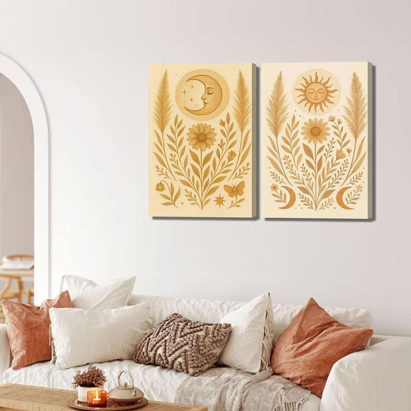 2 Piece Wrapped Canvas Print