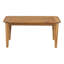 Table basse d'extérieur en bois d'acacia
