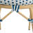 Altesa Modern Dining Set With Round Rattan Dining Table And Rattan Dining Chairs For Dining Room, Patio-118348447-118348448