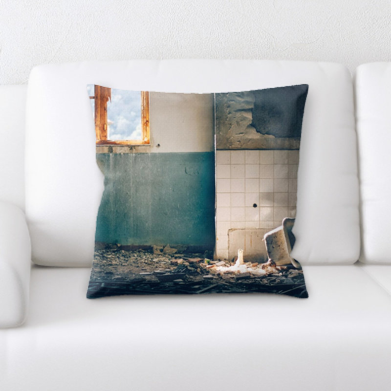 Microsuede Reversible Throw Pillow