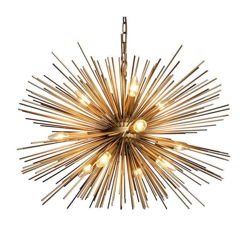 12 - Light Dimmable Sputnik Sphere Chandelier