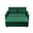Extra-Large 61-Inch 2-In-1 Fabric Sofa Bed, Double Sofa With Storage Bag, Reinforced Iron Frame, Adjustable Backrest And Cushions, Suitable For Bedrooms, Living Rooms And Outdoor Areas.-311238013-311238015