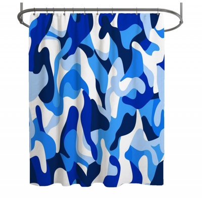 Diyaan Abstract Shower Curtain