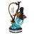 Heng Mermaid Play Harp Statue