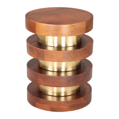 Solid Wood End Table