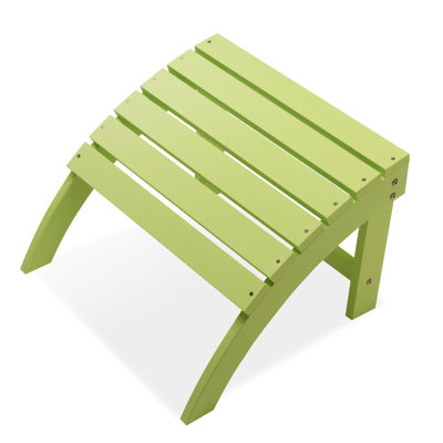 Repose-pieds extérieur Adirondack, repose-pieds résistant aux intempéries