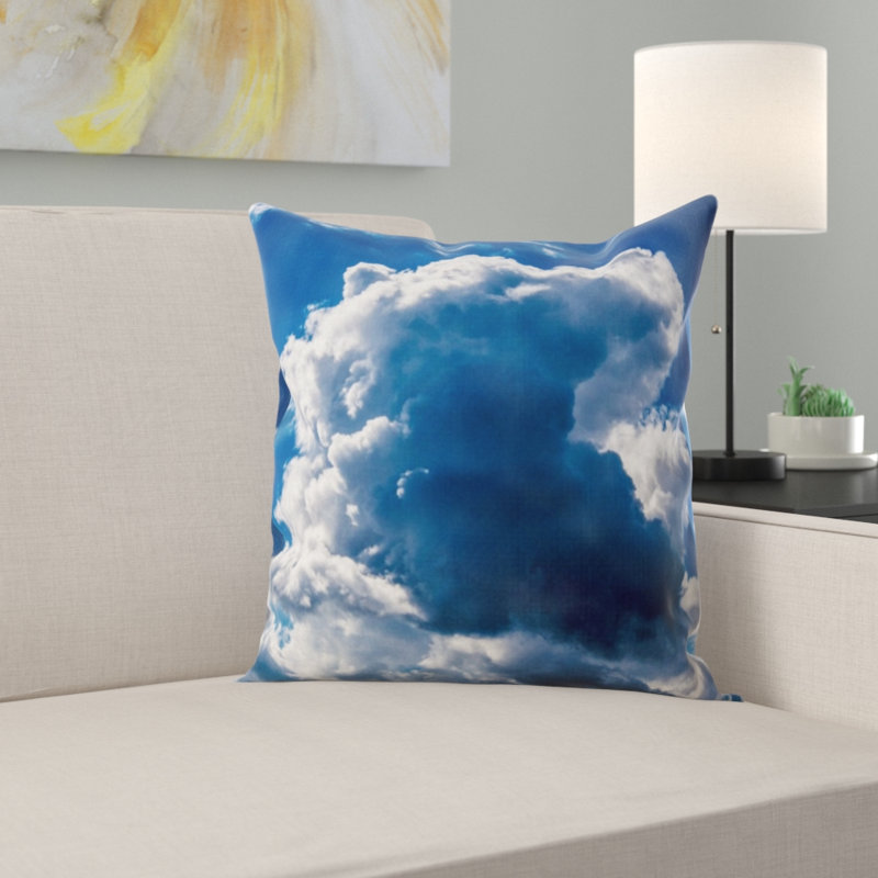 Microsuede Throw Pillow