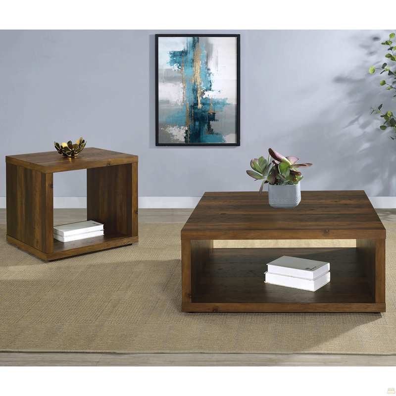 Ensemble 2 pièces tables basses et tables de bout