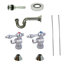 Kingston Brass Trimscape Traditional Plumbing Sink Trim Kit with P-Trap and Drain