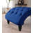 Classical Velvet Recliner Chair With Button Tufting & Silver Nailhead Trim-1999845761