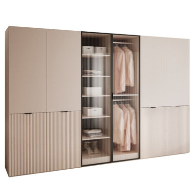 Manufactured Wood Wardrobe