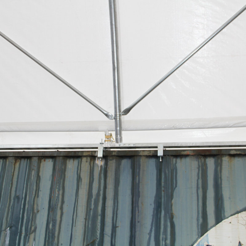 Abri pour abri d'expédition, H 79,2 po x l 239,88 po x P 240,13 po