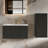 Declan Striped Wall-Mounted Floating Bathroom Storage Cabinet-110830091