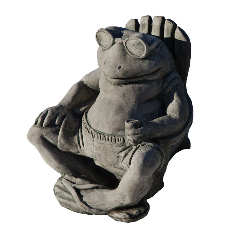 Bud on the Beach Statue, Alpine Stone