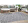 Bratu Geometric Grey/White Rug