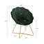 Chaise d'appoint en velours matelassée moderne-61912768
