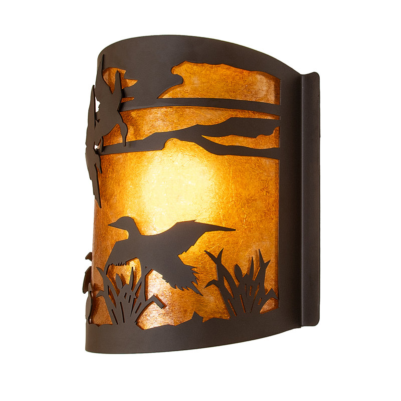 1 - Light Flush Mounted Sconce