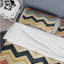 Literie à motif de chevrons Earthy Tones-1642730000