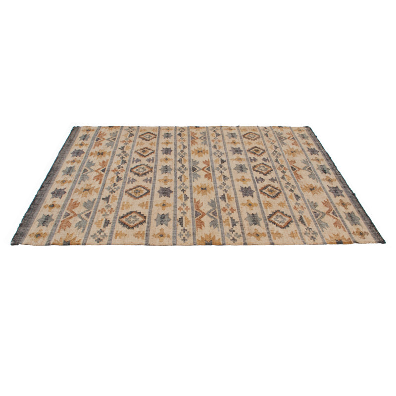 Shuler Ikat Hand Woven Area Rug, Rectangle 160 x 230cm
