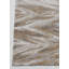 Tapis gris / jaune en laine tissé à plat à la main Chevron-1214224792