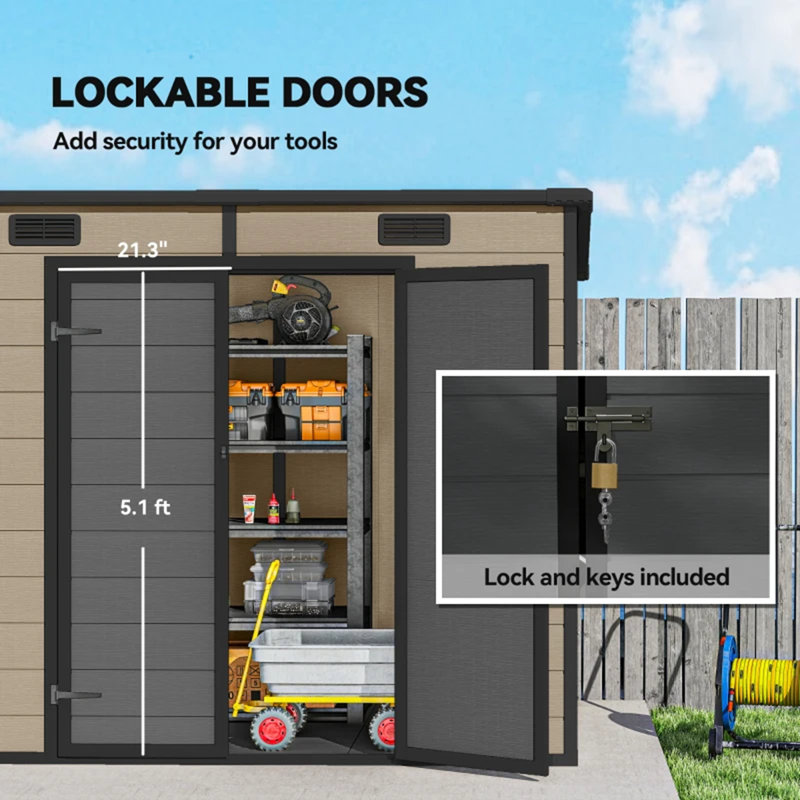 Backyard Storage Shed