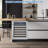 24" Single Zone Wine Cooler - 46 Bottle Capacity, Built-in/Freestanding Metal Design with Touch Control