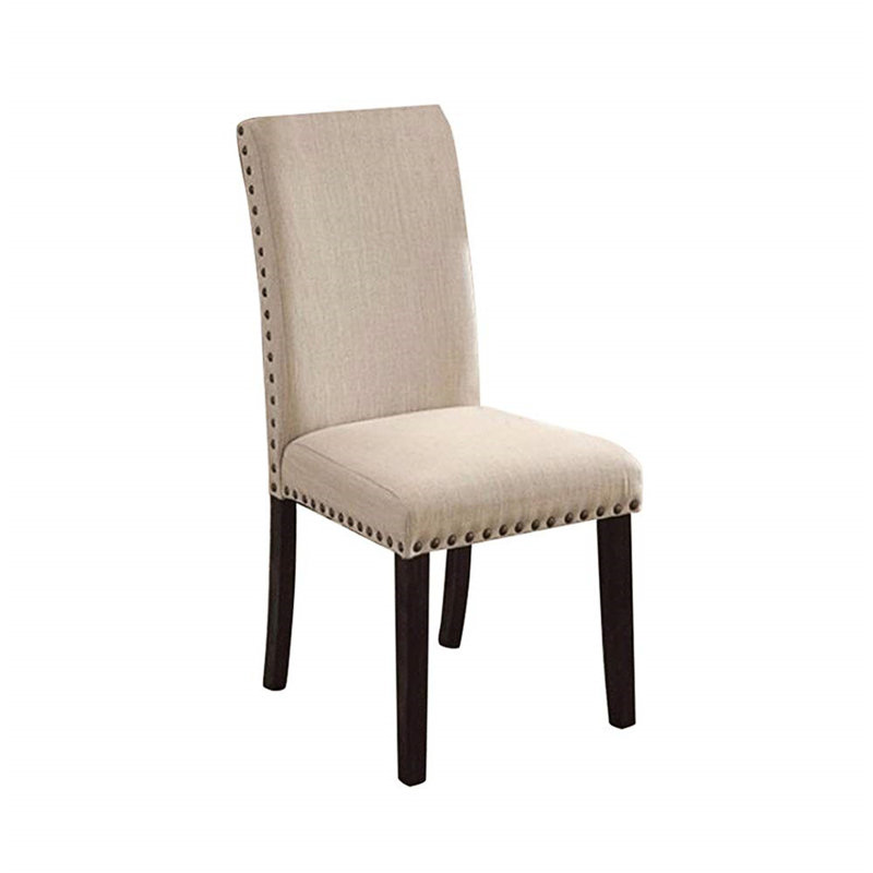 Chaise d'appoint en lin Gerburg