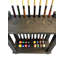 Hardwood 8-cue Billiard Floor Rack-518239206